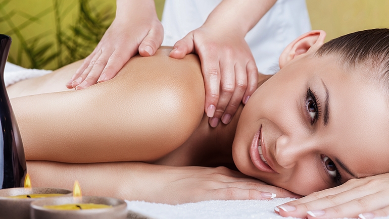 Schulter-Nackenmassage